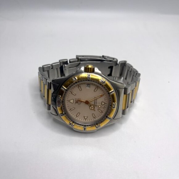 Preowned TAG Heuer WF1120-0 Professional 200M Men’s Two-Tone Watch - Picture 4 of 8